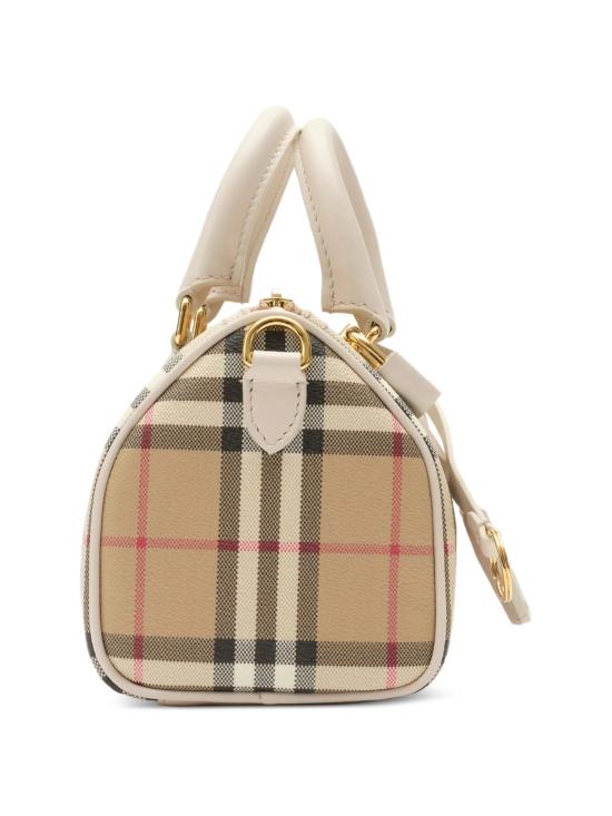 26SS 버버리 미니 체크 볼링 백 8125107 X - BURBERRY