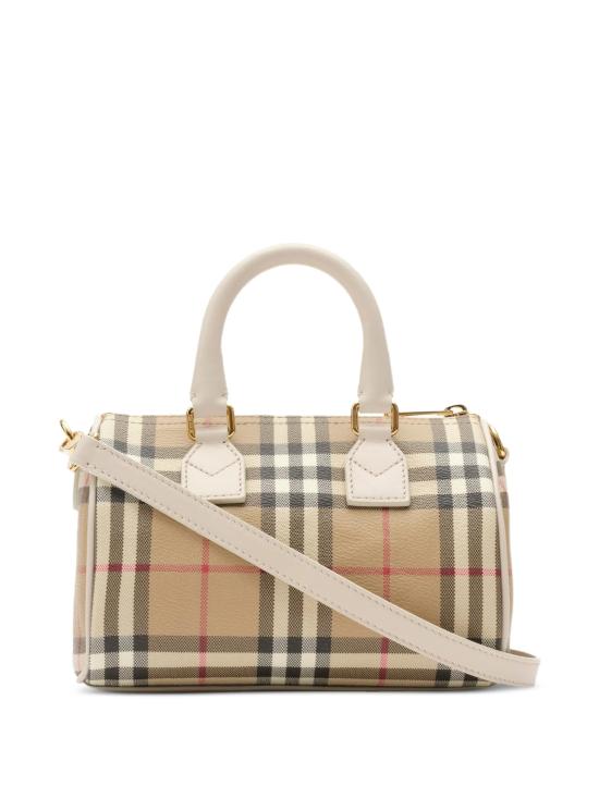26SS 버버리 미니 체크 볼링 백 8125107 X - BURBERRY