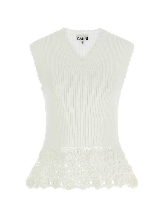 26SS 가니 긴팔 티셔츠 A1070251 135 Egret