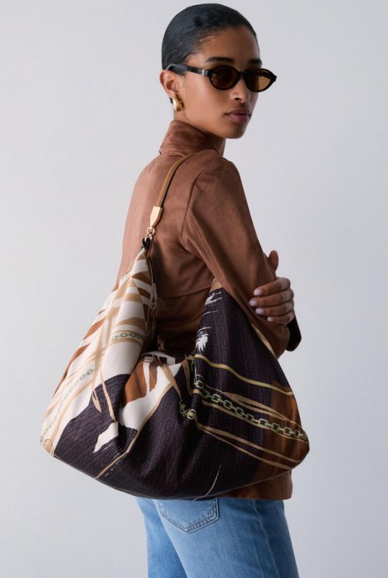 26SS 리우조 숄더백 AA6194 T2745P9225 Brown - LIU JO