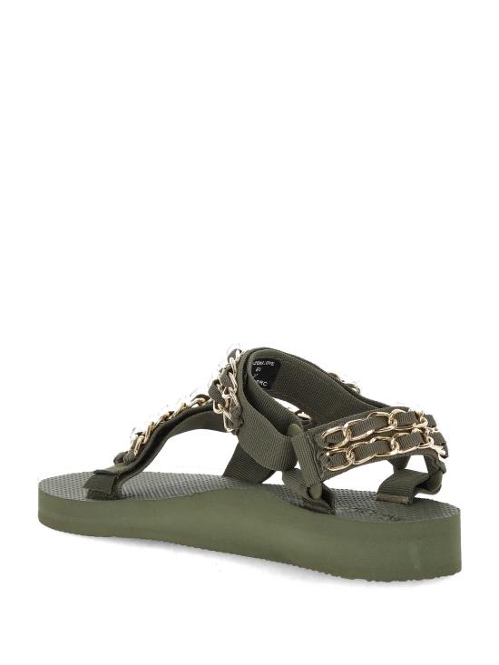 26SS 아리조나러브 샌들 SS25TKGLDCHAINKAKI GOLD KAKI - ARIZONA LOVE