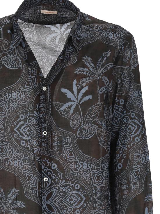 26SS 오피치나 36 긴팔 셔츠 0341000574 MORO Marrone - OFFICINA 36