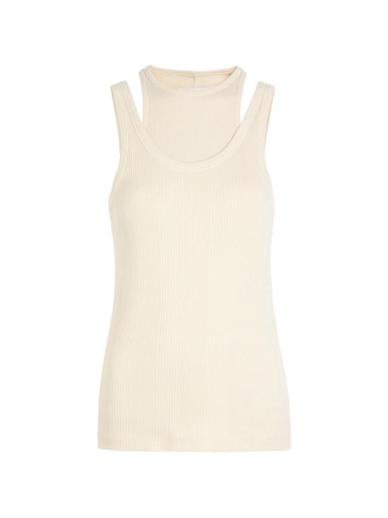 26SS 아르마리움 긴팔 티셔츠 ARMTMT040JE05012 BUTTER White