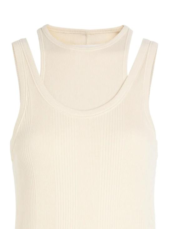 26SS 아르마리움 긴팔 티셔츠 ARMTMT040JE05012 BUTTER White - ARMARIUM