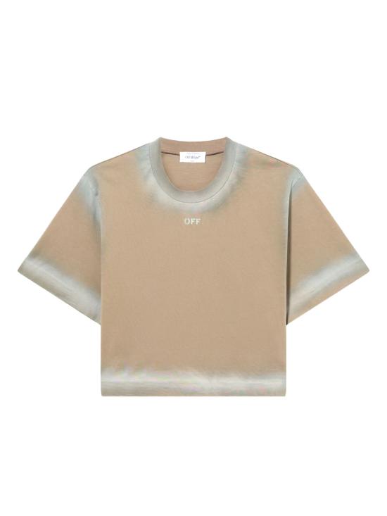 26SS 오프화이트 반팔 티셔츠 2AA090S26JER004 W282 FUNGI SURF SPRAY