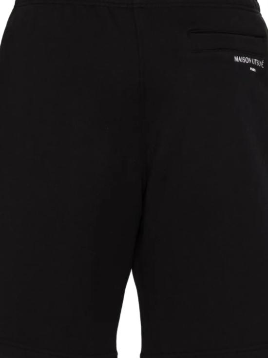 26SS 메종키츠네 숏팬츠 QM01450KM0341 P199 Black - MAISON KITSUNE