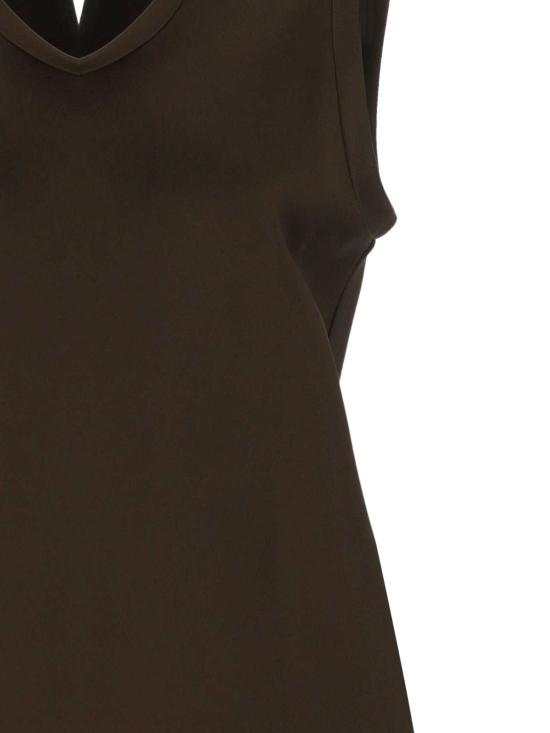 26SS 까르벵 민소매 티셔츠 6252K21096 N809 Beige - CARVEN