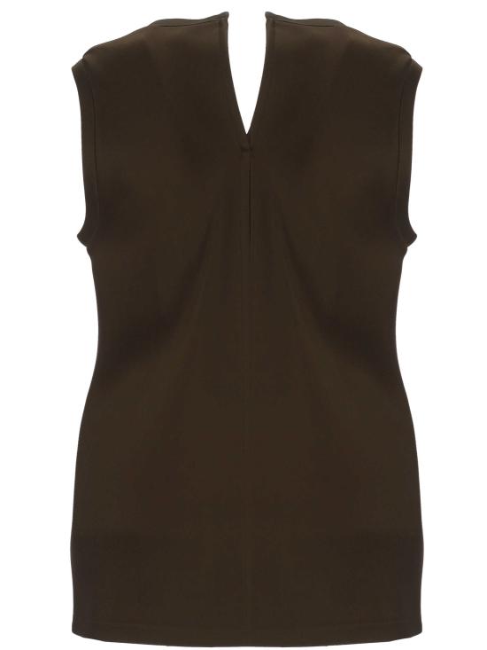 26SS 까르벵 민소매 티셔츠 6252K21096 N809 Beige - CARVEN