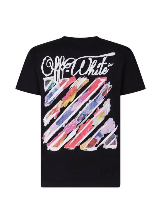 26SS [키즈] 오프화이트 티셔츠 44GAA001S26J003 Black - OFF WHITE
