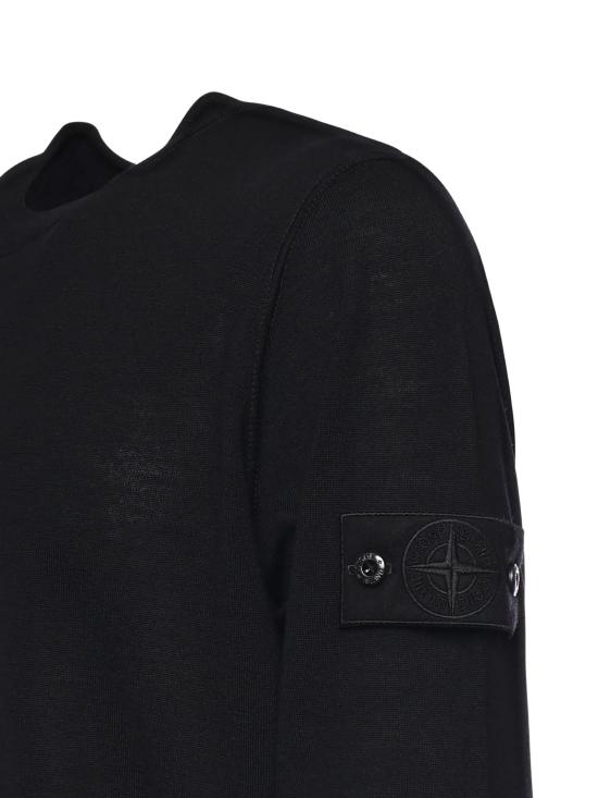 26SS 스톤 아일랜드 스웨터 155100062 S00B9V0029 Black - STONE ISLAND