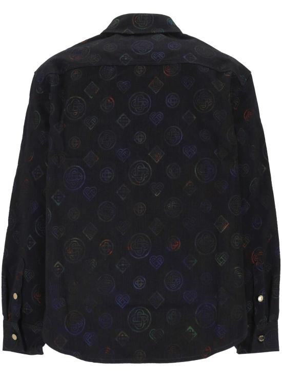 26SS 카사블랑카 긴팔 셔츠 MSP26SH23001 MONOGRAM HEATMAP - CASABLANCA