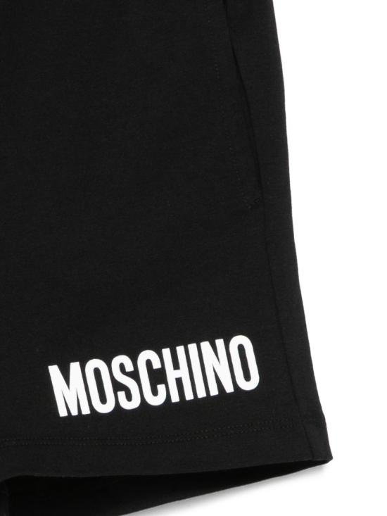 26SS [키즈] 모스키노 쇼츠/버뮤다 HUQ02RLBA10 60100 Nero black - MOSCHINO