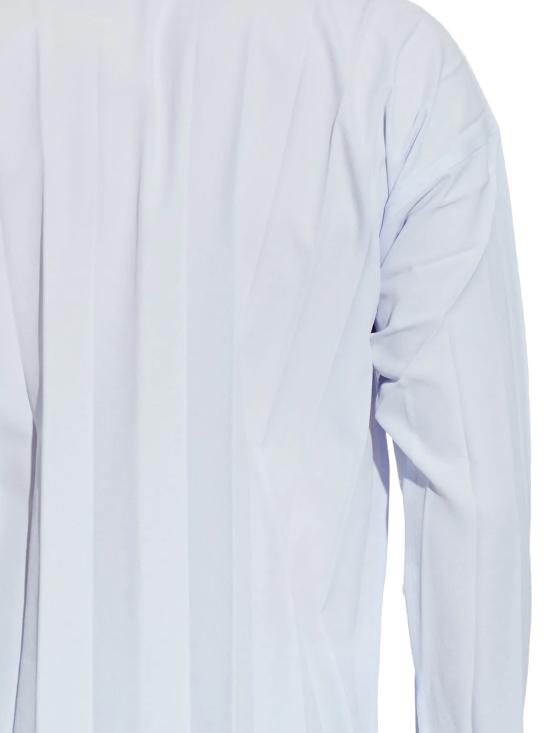 26SS 이세이 미야케 긴팔 셔츠 HP66FJ176 07 White - ISSEY MIYAKE