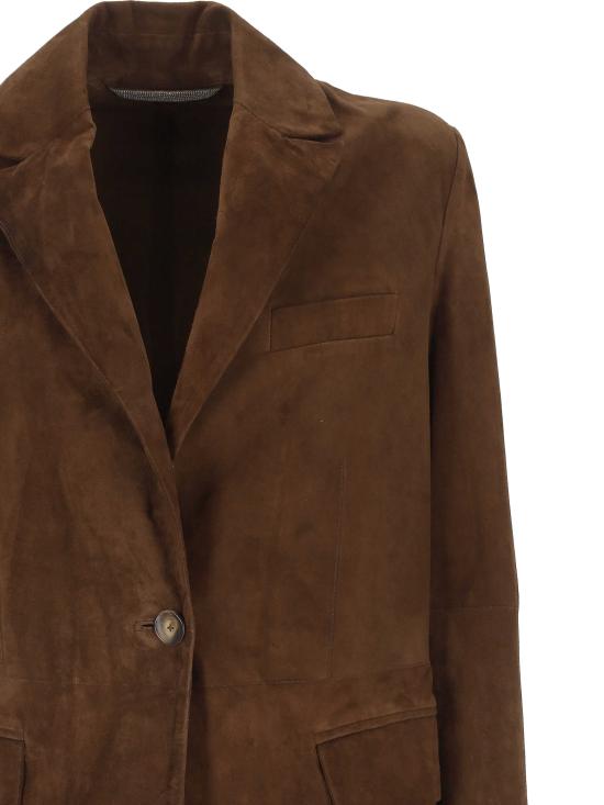 26SS 더 재키 레더스 수트 자켓 HYPE 126 PECAN - THE JACKIE LEATHERS