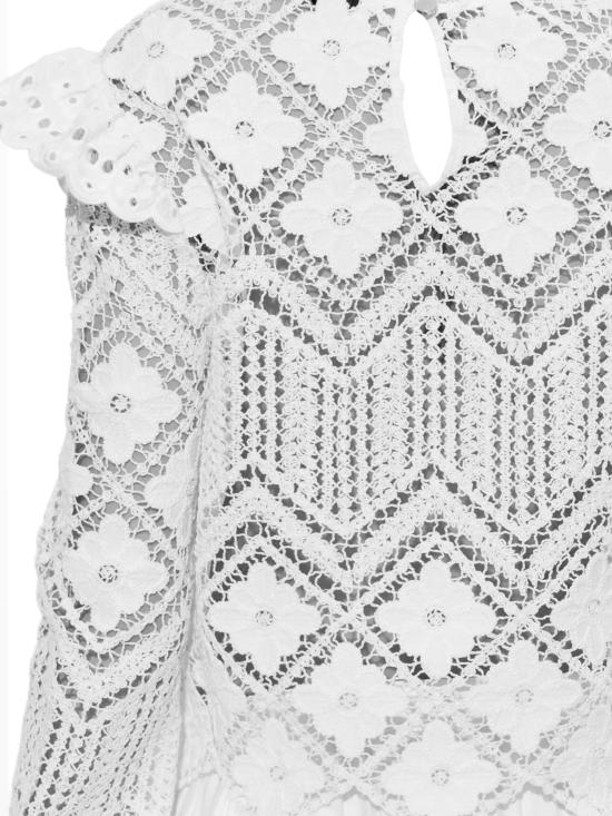 26SS 셀프 포트레이트 블라우스 AC26 010TBW WHITE - SELF PORTRAIT