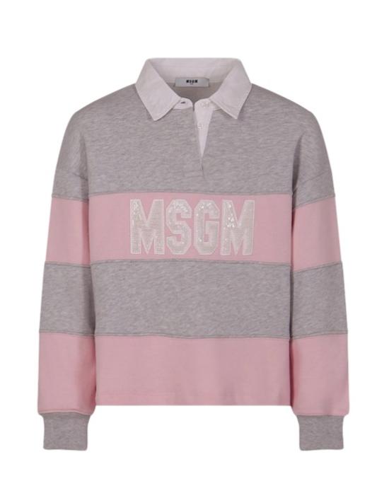 26SS [키즈] 엠에스지엠 티셔츠 S6MSJGSW027 MS076 Fairy pink
