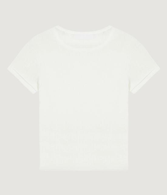 26SS 메종 라비쉬 반팔 티셔츠 ZWPOITOUCOEURV OFF WHITE - MAISON LABICHE