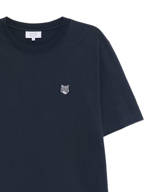 26SS 메종키츠네 폭스 헤드 컴포트 티셔츠 PM00108KJ7025 0413 Classic navy - MAISON KITSUNE
