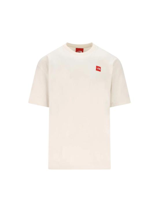 26SS 노스페이스 반팔 티셔츠 NF0A8EG5 QLI1 WHITE DUNE