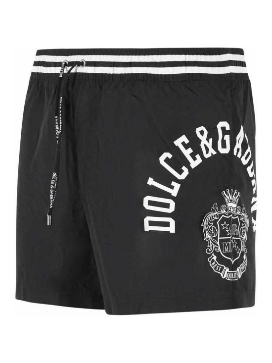 26SS 돌체앤가바나 비치웨어 M4F34T ON0CVHN5YW MILITARE FDO NERO - DOLCE & GABBANA