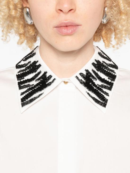 26SS 막스마라 스튜디오 셔츠 2616111022600 MSTGENE001 Bianco - MAX MARA STUDIO