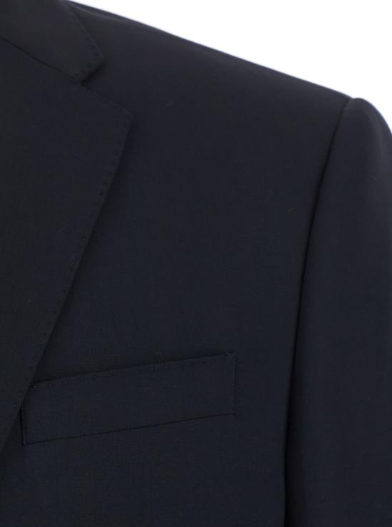  엠포리오 아르마니 수트 자켓 싱글 브레스트 슬림핏 노치드 리버스 수트 - EMPORIO ARMANI