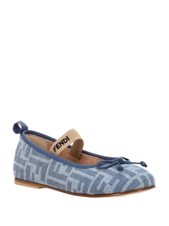 26SS [키즈] 펜디 슈즈 JFR376AWKC F1V9L Blu - FENDI