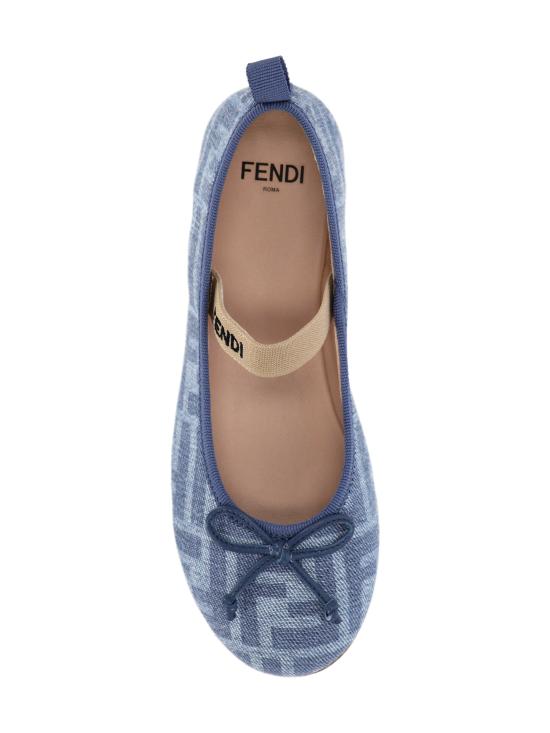 26SS [키즈] 펜디 슈즈 JFR376AWKC F1V9L Blu - FENDI