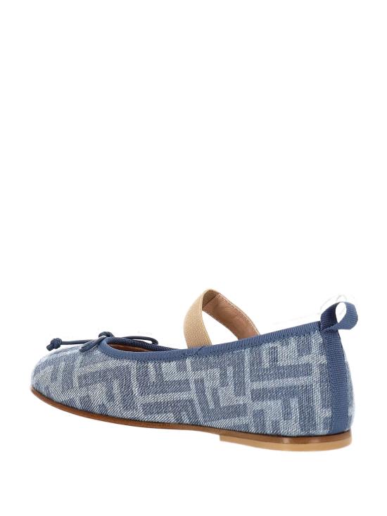 26SS [키즈] 펜디 슈즈 JFR376AWKC F1V9L Blu - FENDI