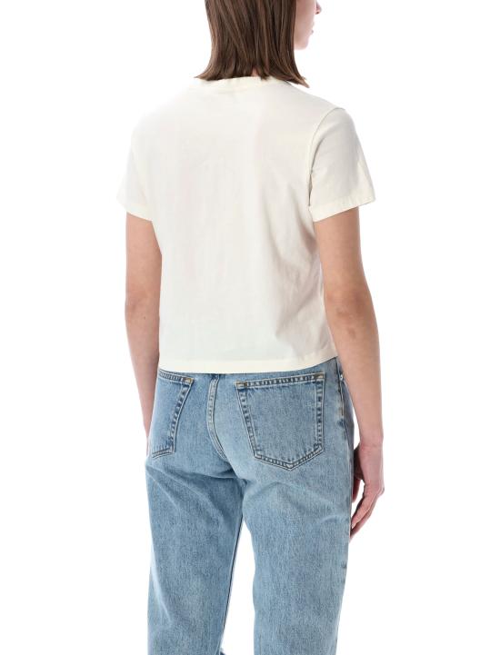 26SS 메종키츠네 드레스드 폭스 베이비 티셔츠 QW00113KJ7026 0443 DOVE - MAISON KITSUNE