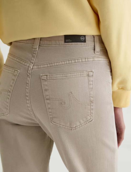  아드리아노 골드슈미드 스트레이트 팬츠 Ag Jeans Brinley Sulfur Jeans - ADRIANO GOLDSCHMIED