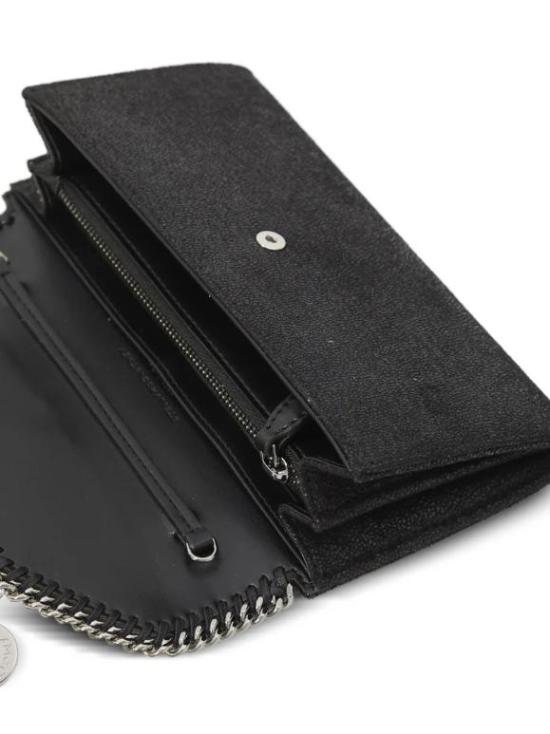 26FW 스텔라 맥카트니 지갑 7P0086W9132 1000 BLACK - STELLA MCCARTNEY