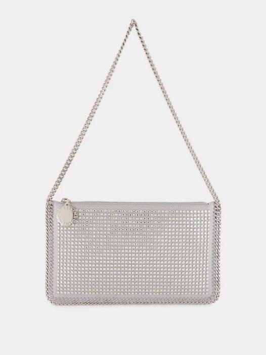 26SS 스텔라 맥카트니 클러치/파우치 7P0076WP0702 8101 SILVER