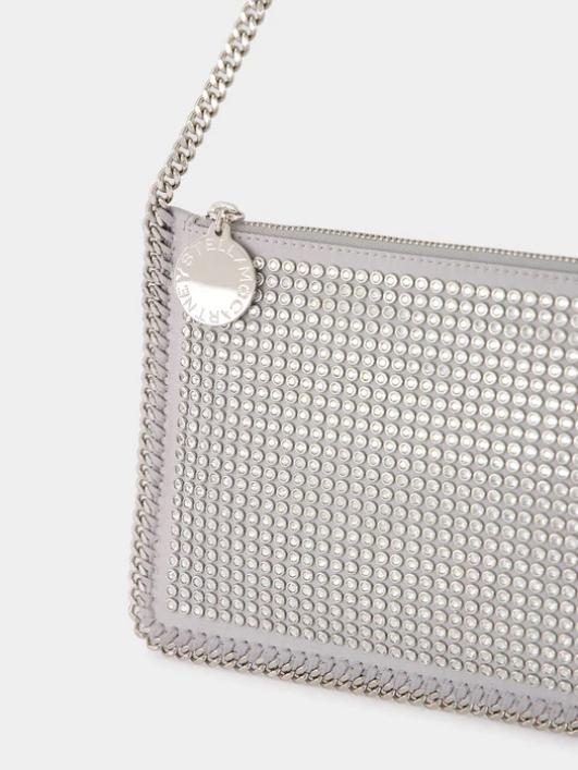 26SS 스텔라 맥카트니 클러치/파우치 7P0076WP0702 8101 SILVER - STELLA MCCARTNEY