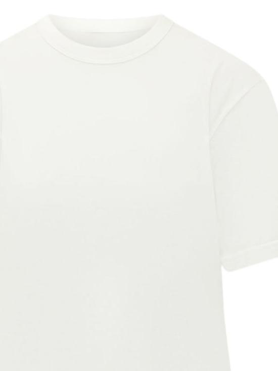 26SS 아미 반팔 티셔츠 FTS373 JE0211 136 WHITE CREAM DOM - AMI