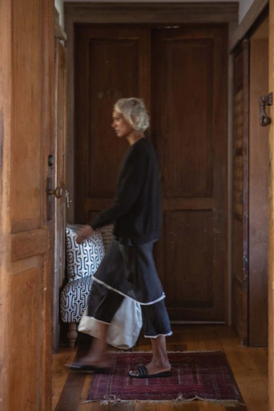  에리카 타노브 라운지 웨어 에리카 타노프 그레타 실크 슬립 드레스 - ERICA TANOV