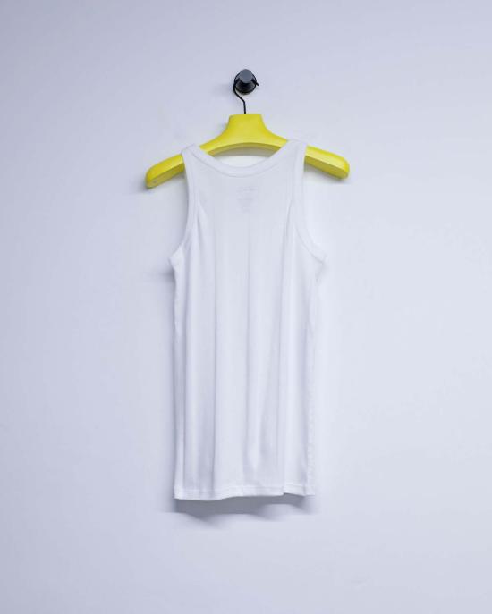  더 레터스 민소매 티셔츠 레터스 코튼 랜덤 텔레코 립 탱크탑 - THE LETTERS