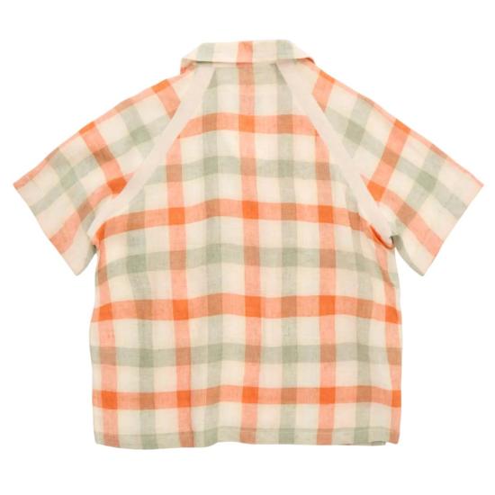  W'Menswear 블라우스 여성복 볼링 셔츠 오렌지색 - OTHER BRANDS