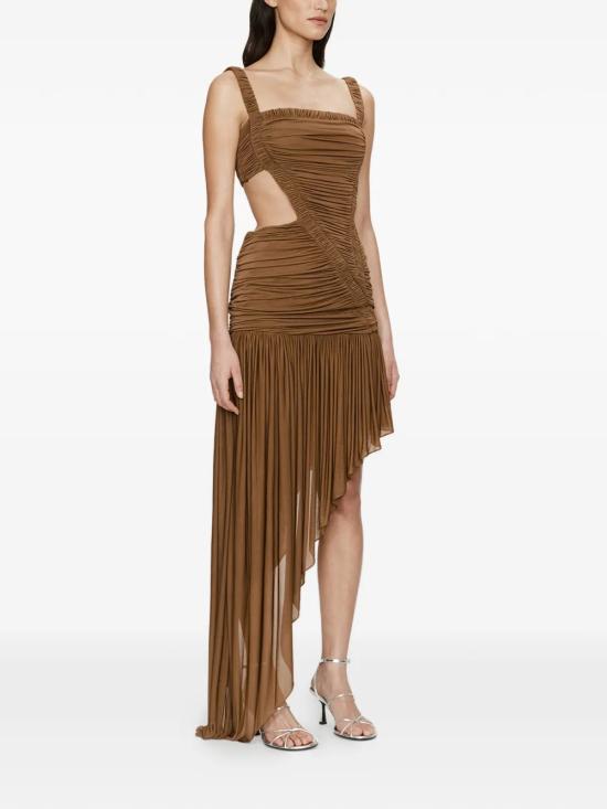 26SS 크리스토퍼에스버 미디 원피스 25041358RUSSET Brown - CHRISTOPHER ESBER