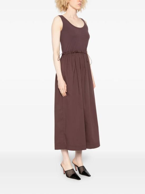 26SS 알파스튜디오 롱 원피스 AD6434O2009 Brown - ALPHA STUDIO