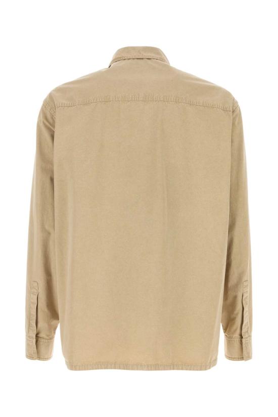 26SS 살바토레 페라가모 폴로 티셔츠 145647793198 SAFARI Beige o Tan - SALVATORE FERRAGAMO