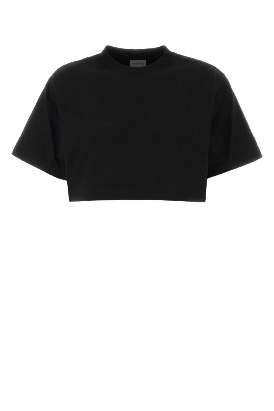 26SS 발렌시아가 반팔 티셔츠 871735TUVA2 1000 Black