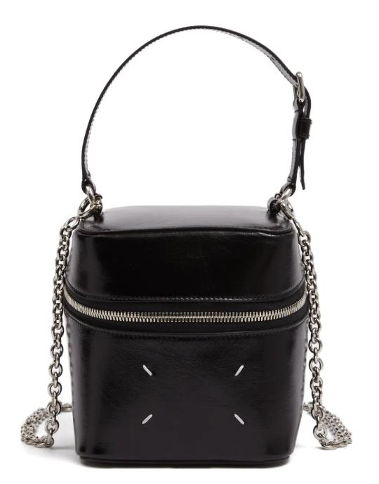 26SS 마르지엘라 빅 큐브 박스 체인 숄더백 SB1ZI0016P8831 T8013 BLACK