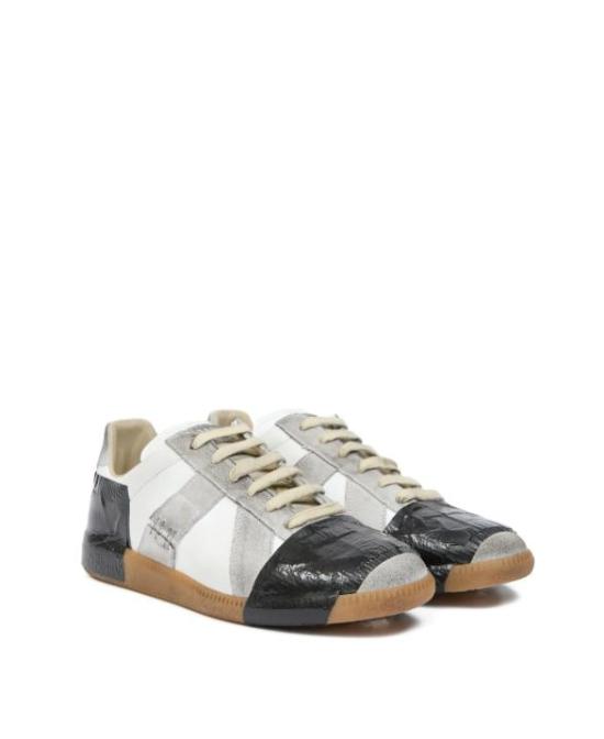 26SS 마르지엘라 스니커즈 S58WS0278P7569 H1937 OFF WHITE BLACK - MAISON MARGIELA