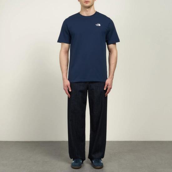 26SS 노스페이스 반팔 티셔츠 NF0A8CZ28K2 SUMMIT NAVY DOM - NORTH FACE