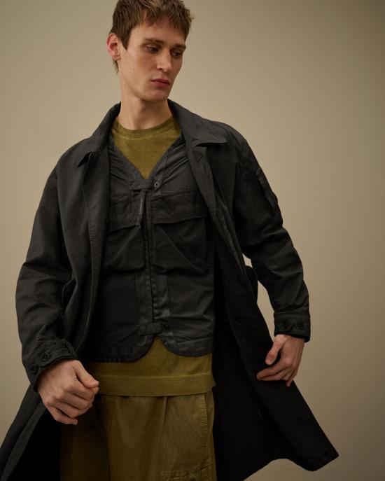 26SS 씨피 컴퍼니 자켓 20CMOW069A 110305G 999 BLACK DOM - C.P. COMPANY