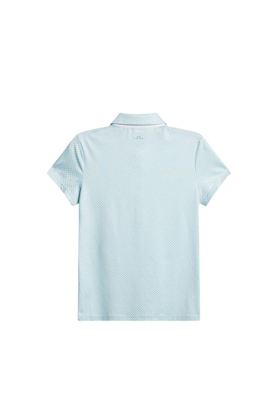 26SS 제이린드버그 여성 데미 폴로 티셔츠 GWJT14801 0000 WHITE DOM - J LINDEBERG