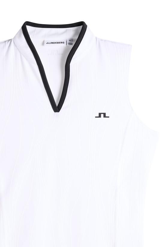 26SS 제이린드버그 민소매 티셔츠 GWJT148060000 WHITE DOM - J LINDEBERG