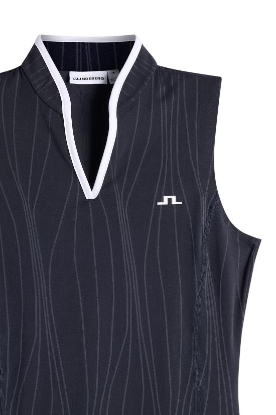 26SS 제이린드버그 민소매 티셔츠 GWJT148066855 JL NAVY DOM - J LINDEBERG
