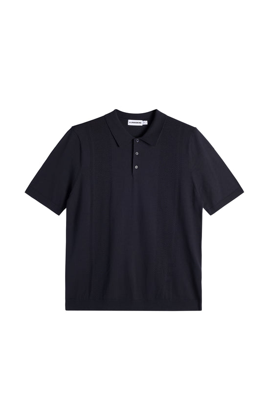 26SS 제이린드버그 폴로 티셔츠 FMKW157876855 JL NAVY DOM